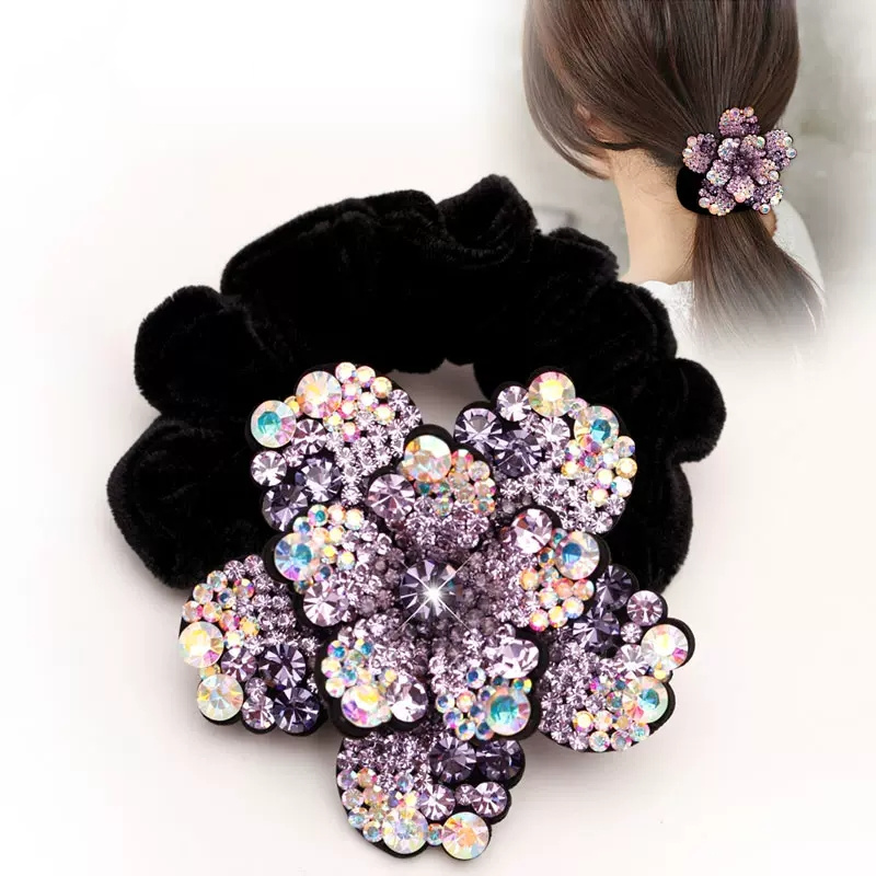 Women Rhinestone Scrunchies Ve - Silicone Band Women incelemesi ve fiyatı