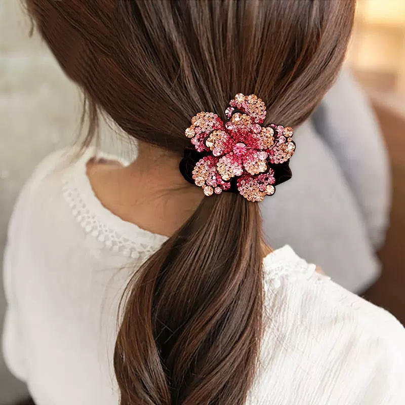 Women Rhinestone Scrunchies Ve - Silicone Band Women incelemesi ve fiyatı