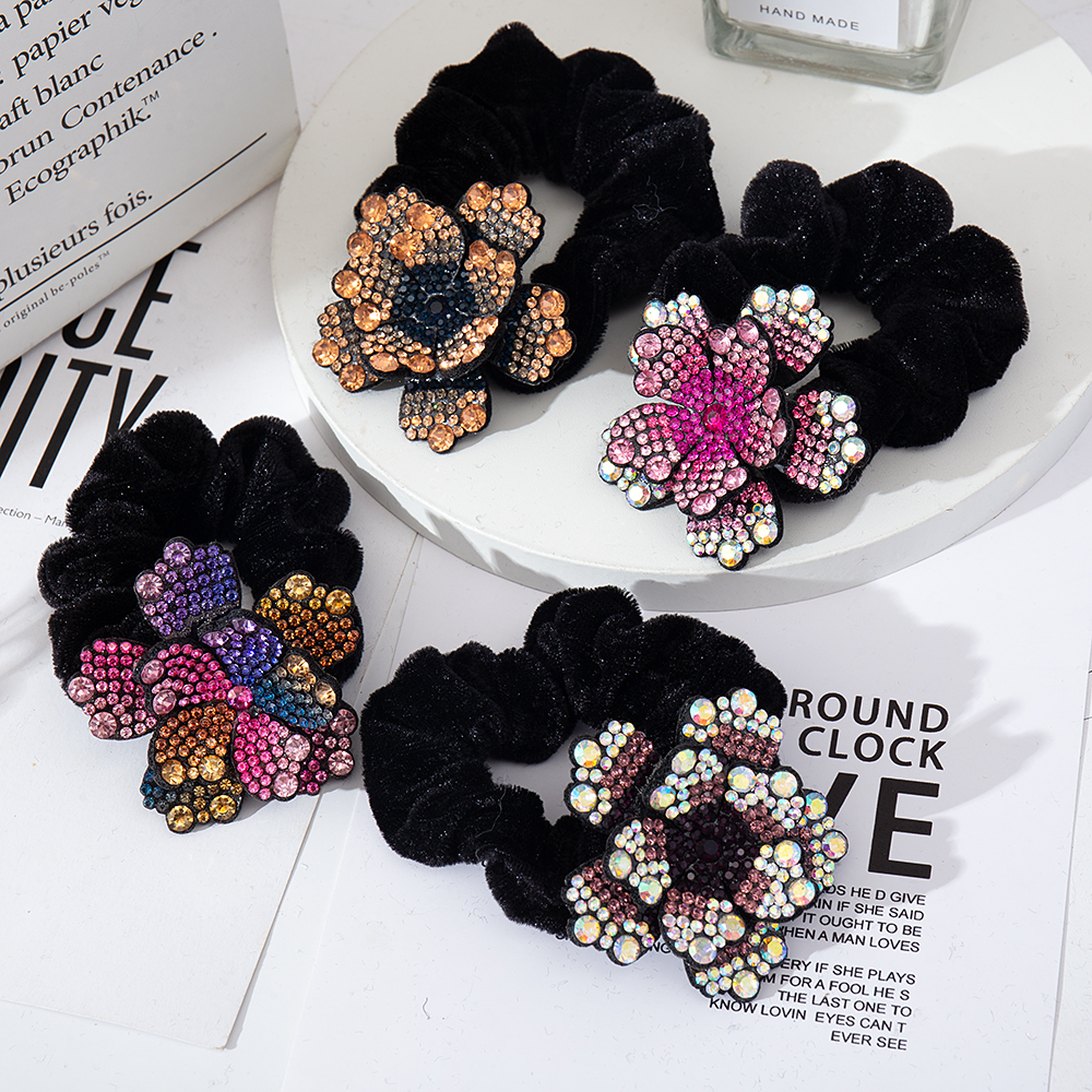 Women Rhinestone Scrunchies Ve - Silicone Band Women incelemesi ve fiyatı