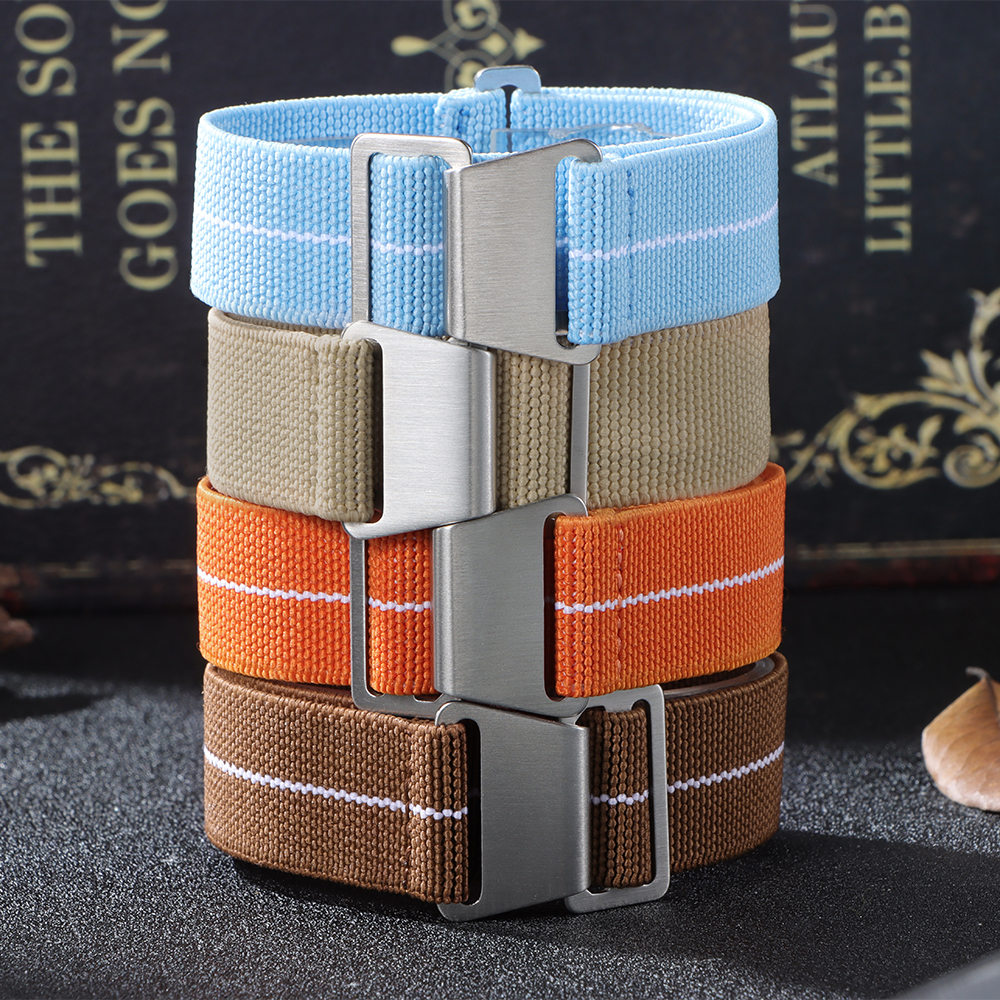Elastic Watch Strap 18mm 20mm  - Parachute Strap Elastic incelemesi ve fiyatı