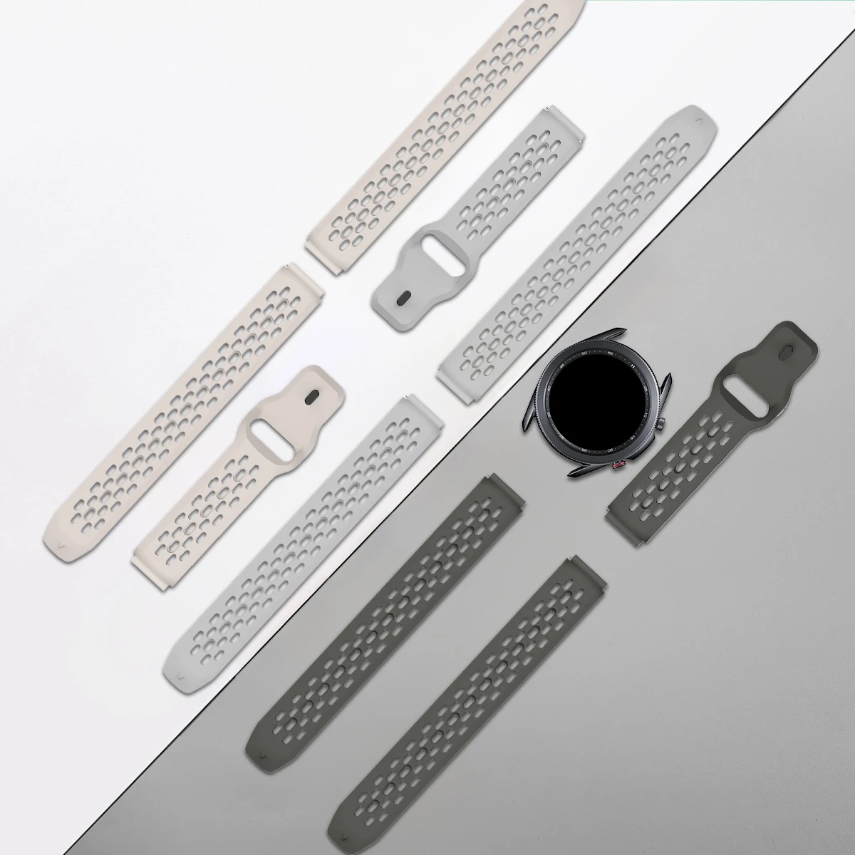 18mm 20mm 22mm Silicone Strap  - Nato Strap Nylon incelemesi ve fiyatı