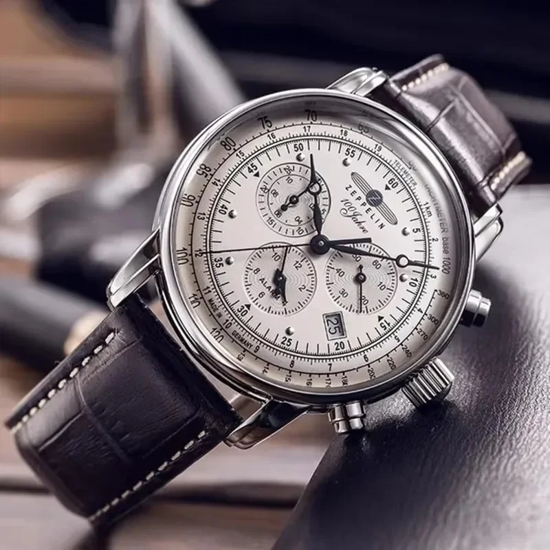 Zeppelin Airship Automatic Dat - Leather Watch Band Men incelemesi ve fiyatı