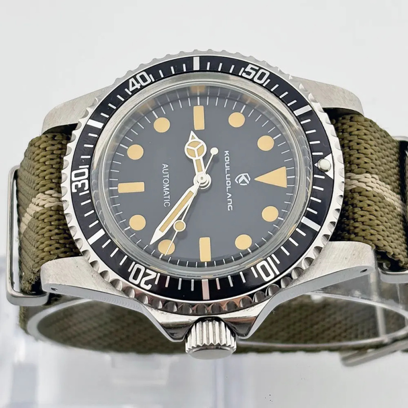 NH35 vintage 40mm sapphire gla - Tropic Strap Vintage incelemesi ve fiyatı