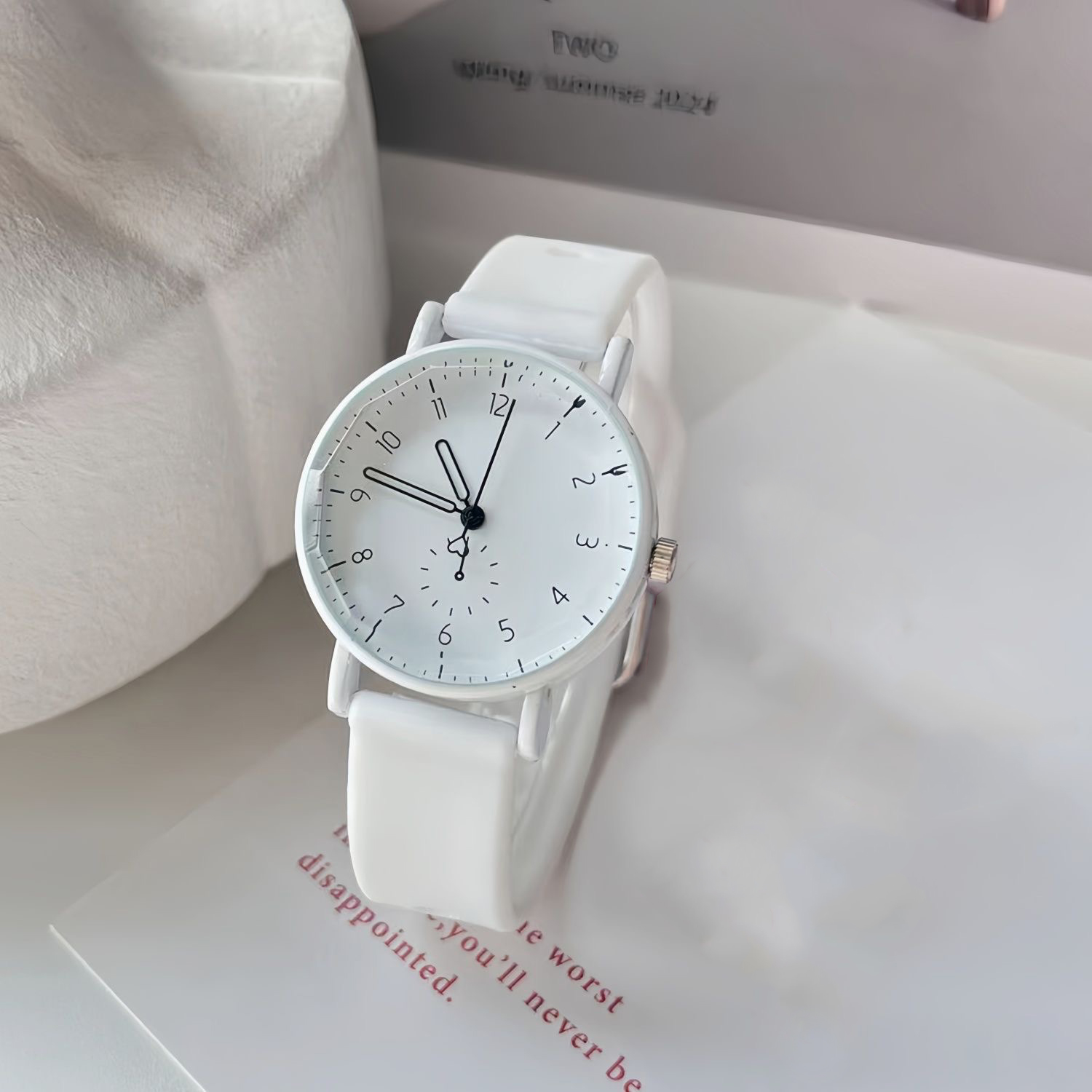 Fashion Arabic Dial Women Quar - Silicone Band Women incelemesi ve fiyatı