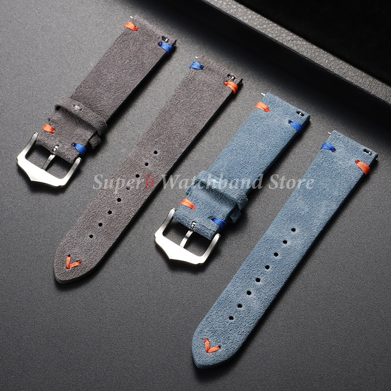 Suede Leather Watch Strap 18mm - Suede Strap Watch incelemesi ve fiyatı