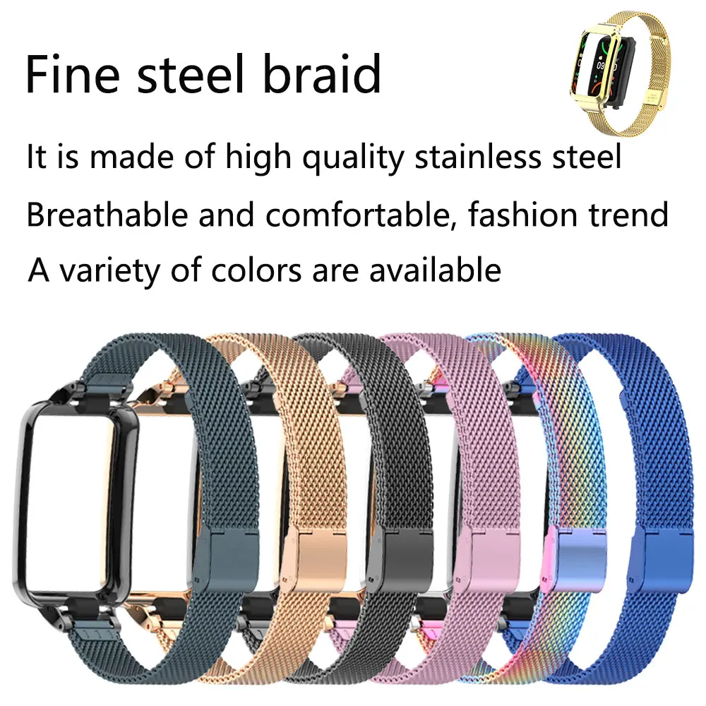 Suitable for Oppo Band 2 Stain - Mesh Strap Metal incelemesi ve fiyatı