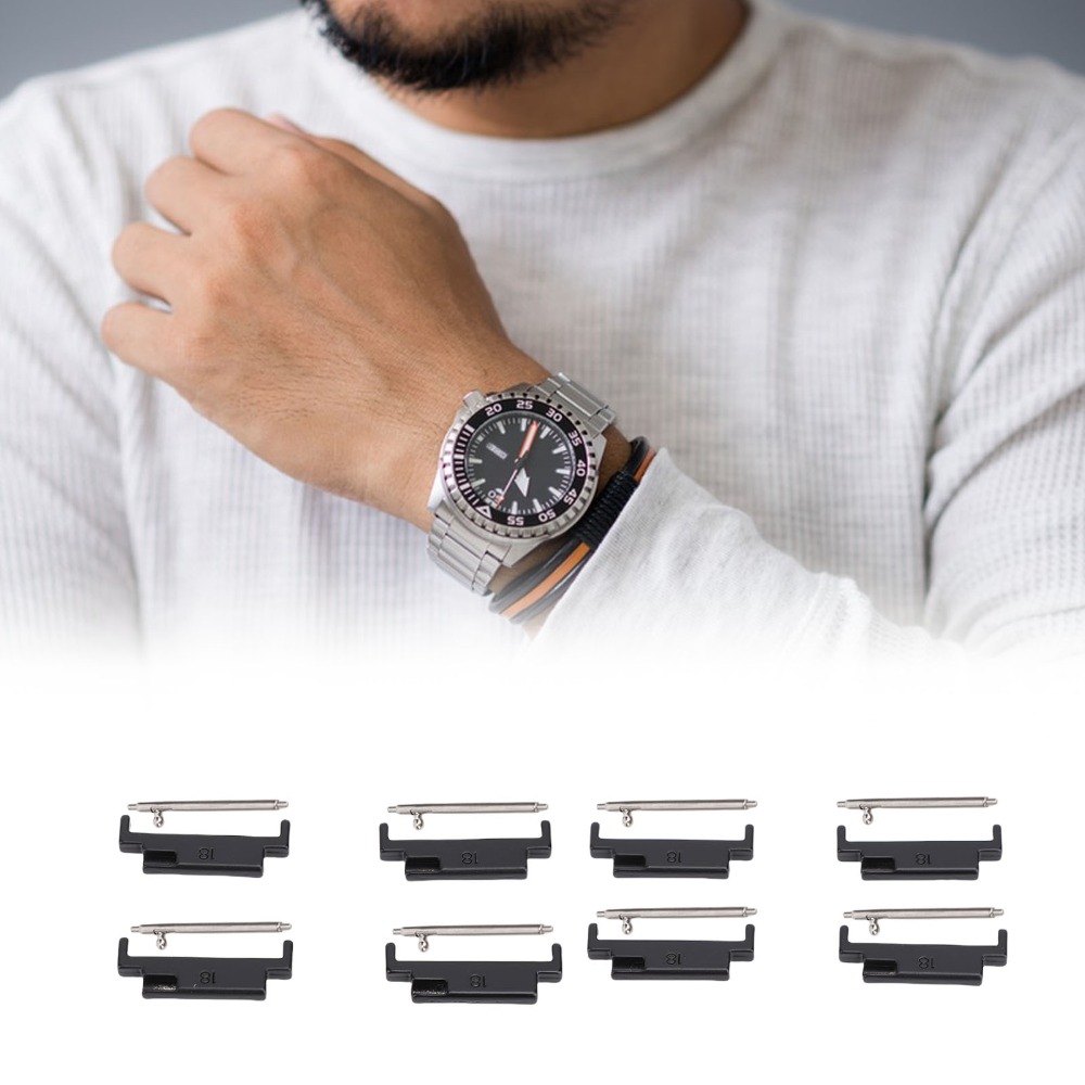 4 Pairs Metal Metal Watch Band - Strap Change Adapter incelemesi ve fiyatı
