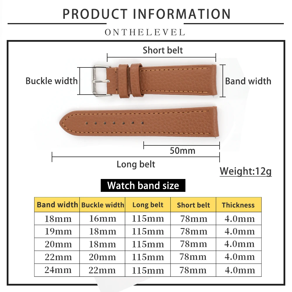 Universal Genuine Leather Watc - Leather Strap Quick Release incelemesi ve fiyatı