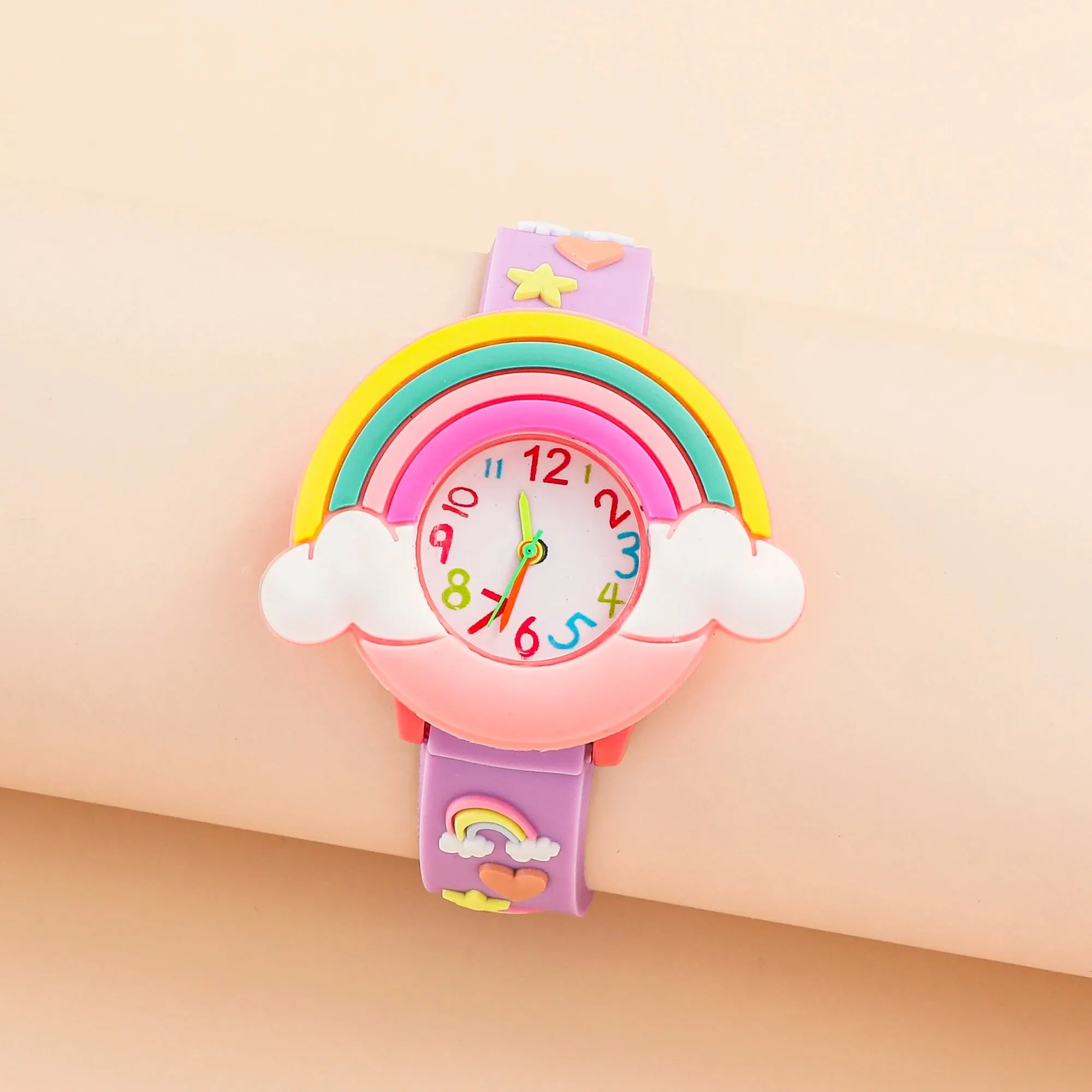 2024 New Rainbow Cloud Printed - Silicone Watch Band 22Mm incelemesi ve fiyatı