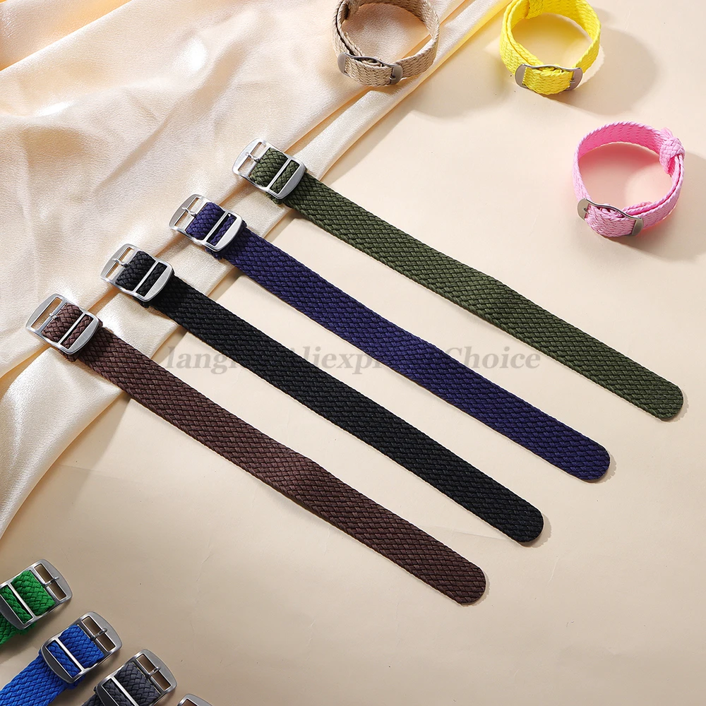 14mm 16mm 18mm 20mm 22mm Fabri - Perlon Strap Woven incelemesi ve fiyatı
