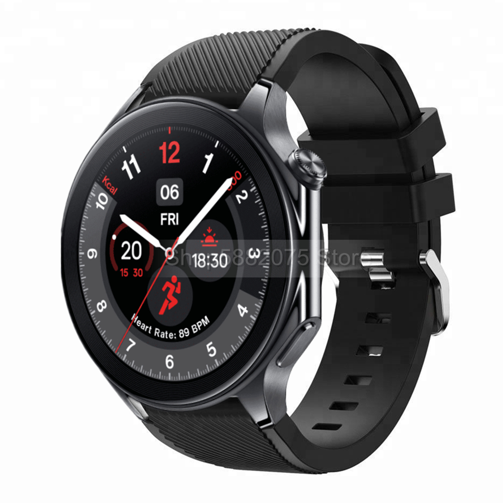 22mm Silicone Strap For OPPO W - Silicone Watch Band 22Mm incelemesi ve fiyatı