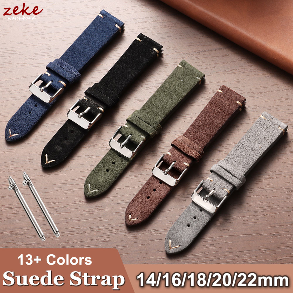 Vintage Soft Suede Leather Str - Suede Strap Watch incelemesi ve fiyatı