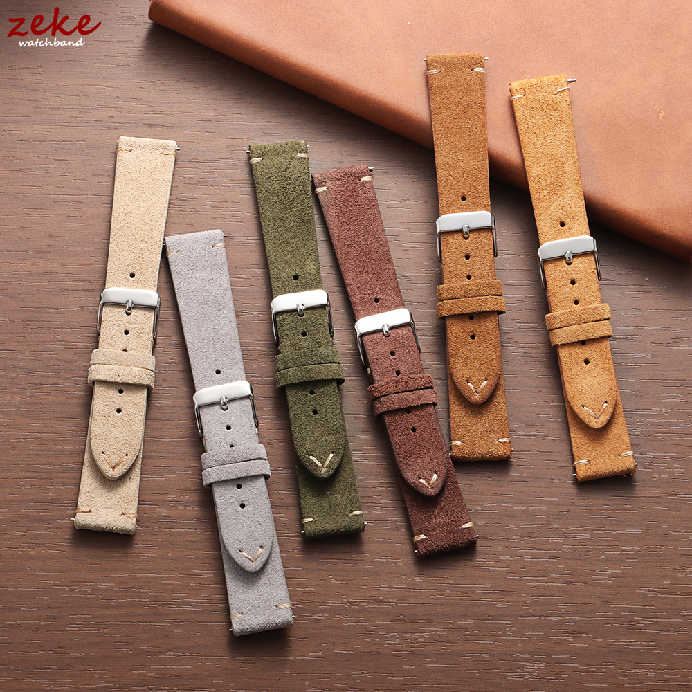 Vintage Soft Suede Leather Str - Suede Strap Watch incelemesi ve fiyatı