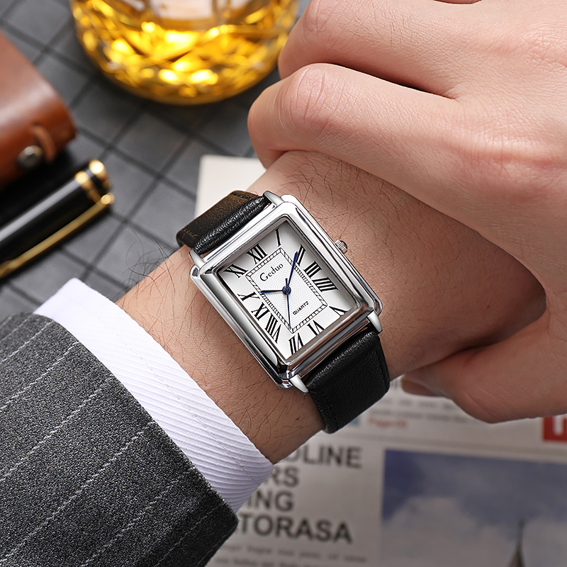 New Fashion Luxury Designer Re - Leather Watch Band Men incelemesi ve fiyatı