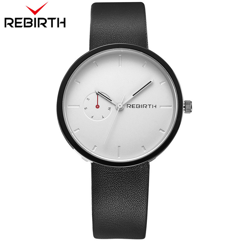 2018 Rebirth Popular Men Women - Leather Watch Band Men incelemesi ve fiyatı