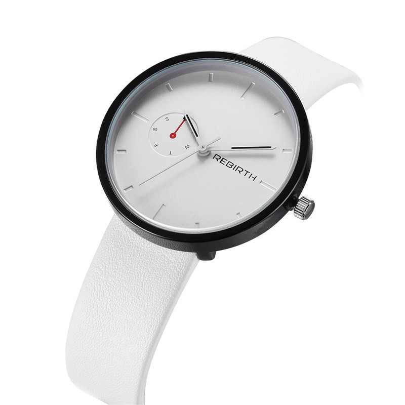 2018 Rebirth Popular Men Women - Leather Watch Band Men incelemesi ve fiyatı