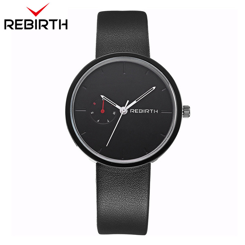 2018 Rebirth Popular Men Women - Leather Watch Band Men incelemesi ve fiyatı