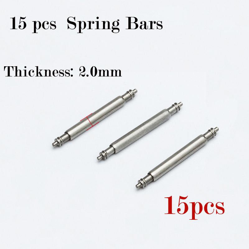 15pcs Watch Band Pin 2.0mm Dia - Spring Bar Tool Set incelemesi ve fiyatı