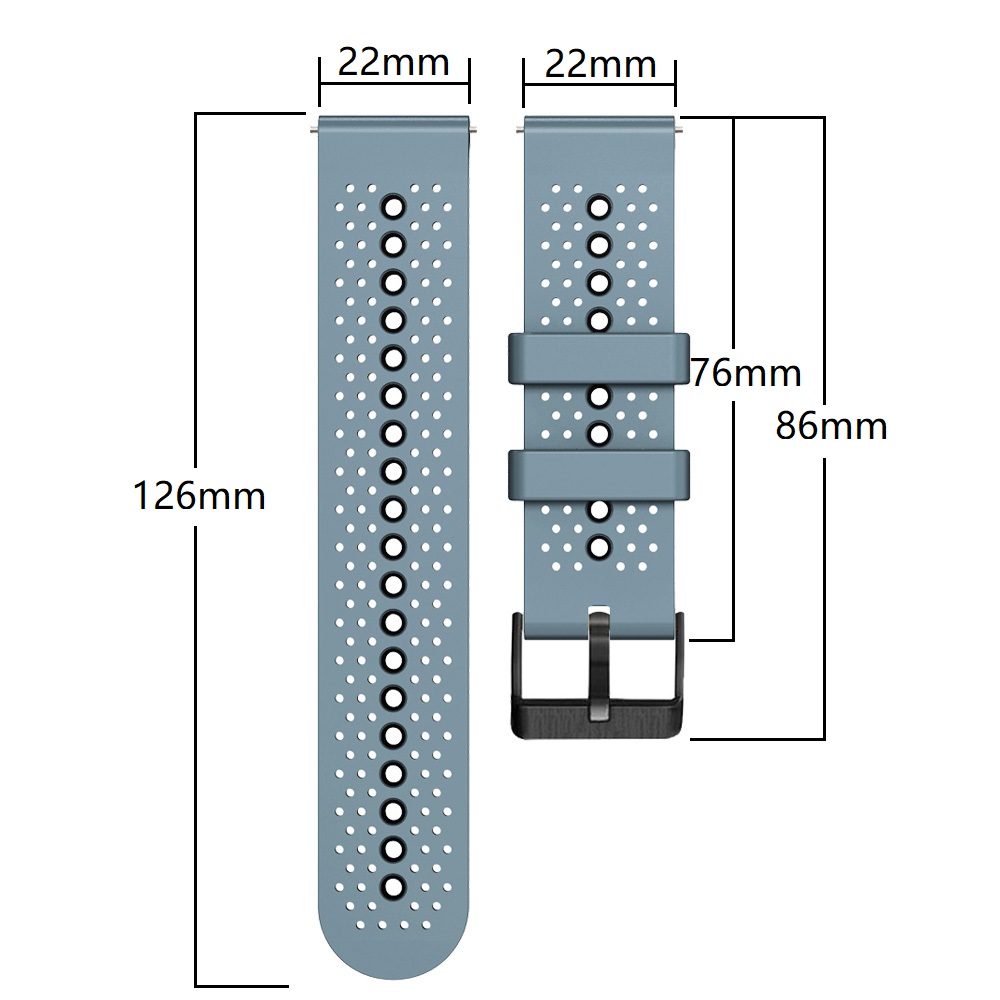 22mm Silicone Band For COROS P - Silicone Watch Band 22Mm incelemesi ve fiyatı