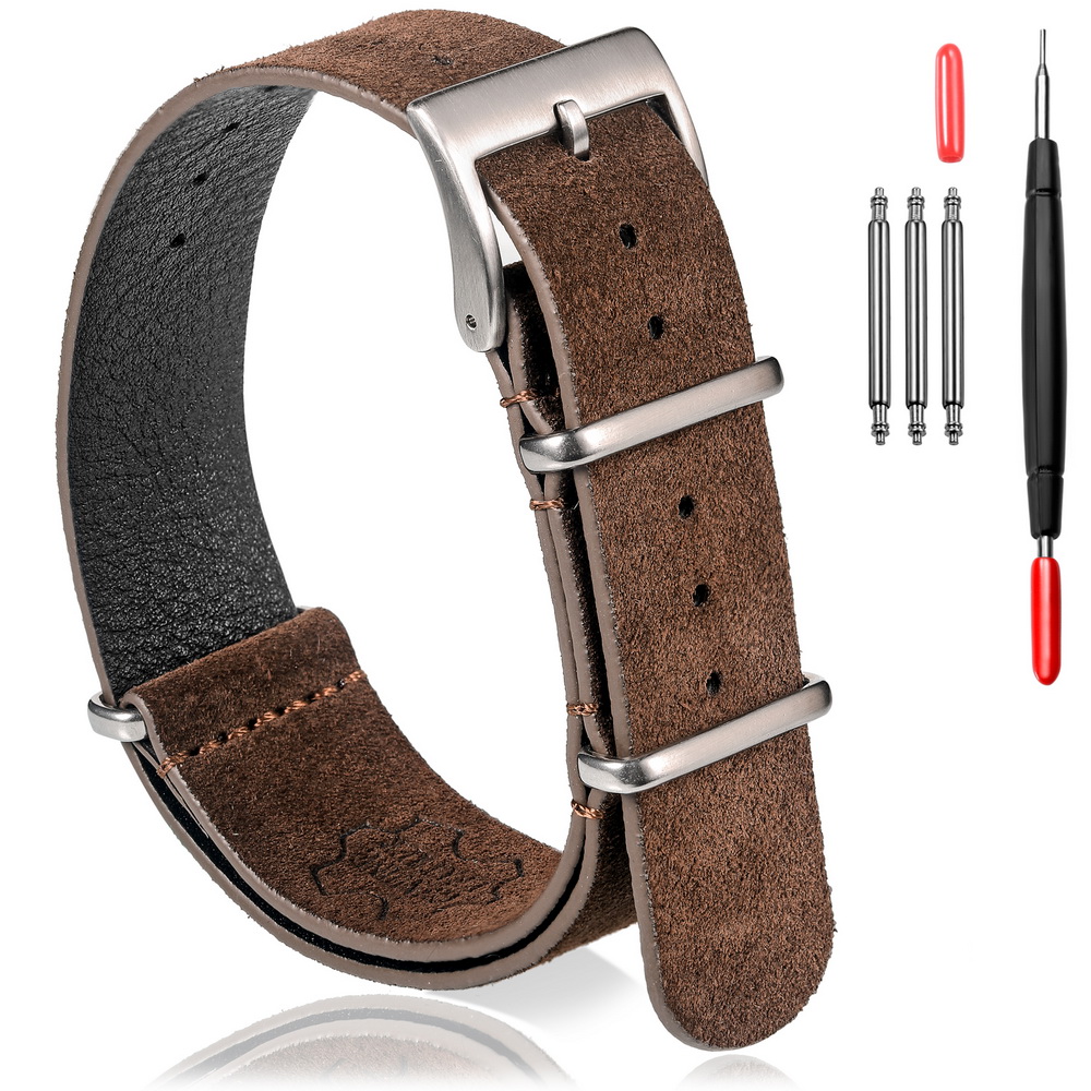 HEMSUT Genuine Leather Watch B - Tropic Strap Vintage incelemesi ve fiyatı