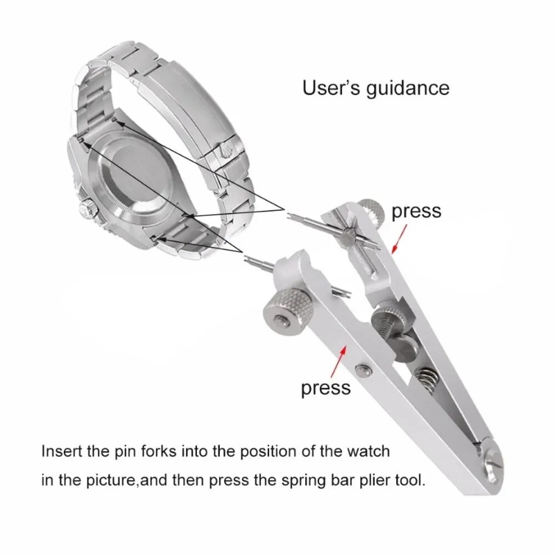 Aluminum Alloy Watch Band Remo - Spring Bar Tool Set incelemesi ve fiyatı