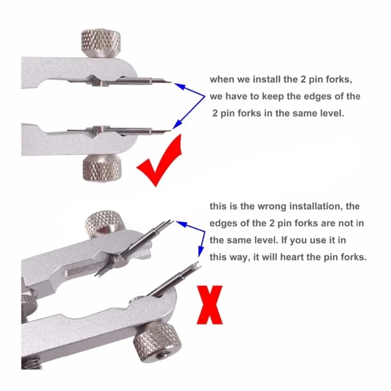 Aluminum Alloy Watch Band Remo - Spring Bar Tool Set incelemesi ve fiyatı