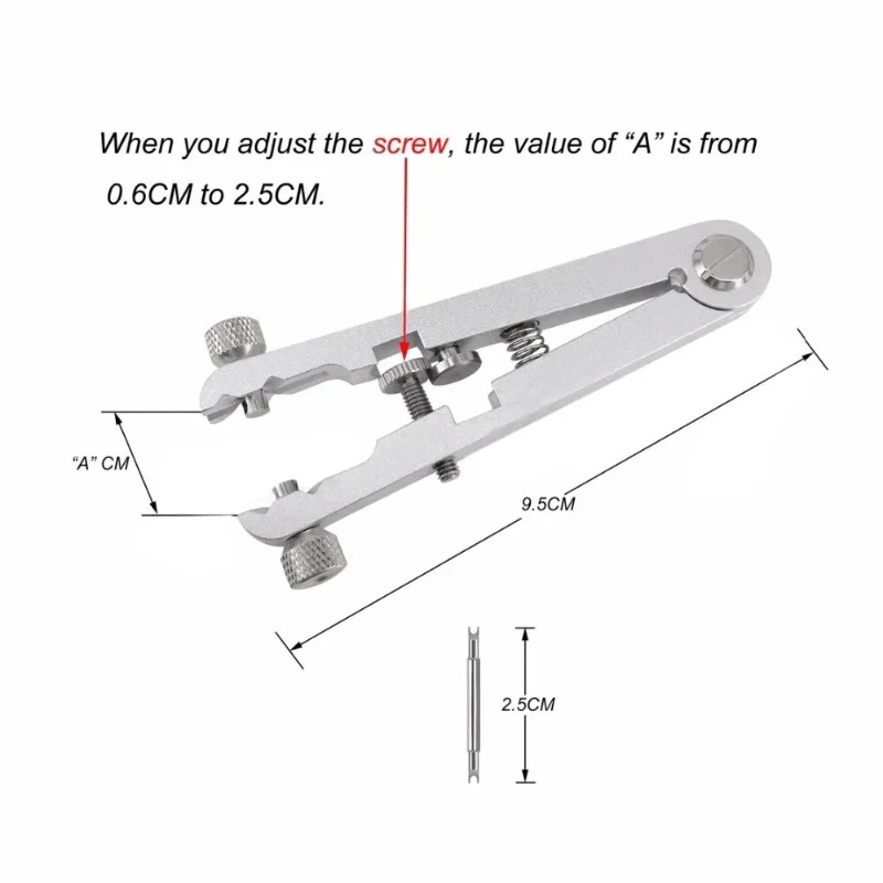 Aluminum Alloy Watch Band Remo - Spring Bar Tool Set incelemesi ve fiyatı