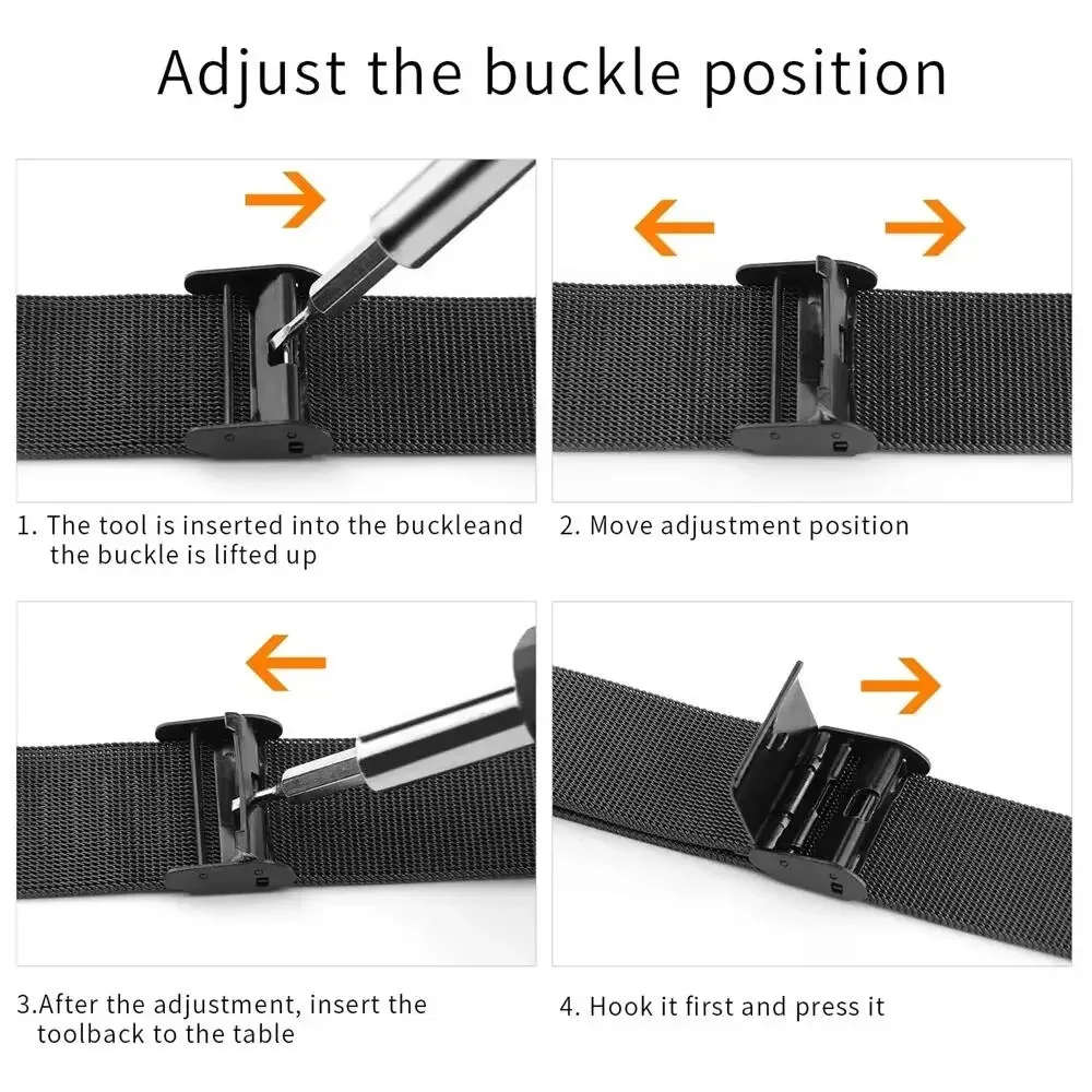 Metal Bands for Garmin Fenix 6 - Mesh Strap Metal incelemesi ve fiyatı