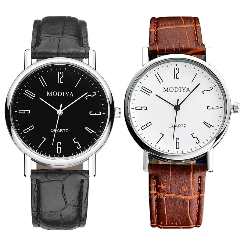 Men's Watches Business Wrist W - Leather Watch Band Men incelemesi ve fiyatı