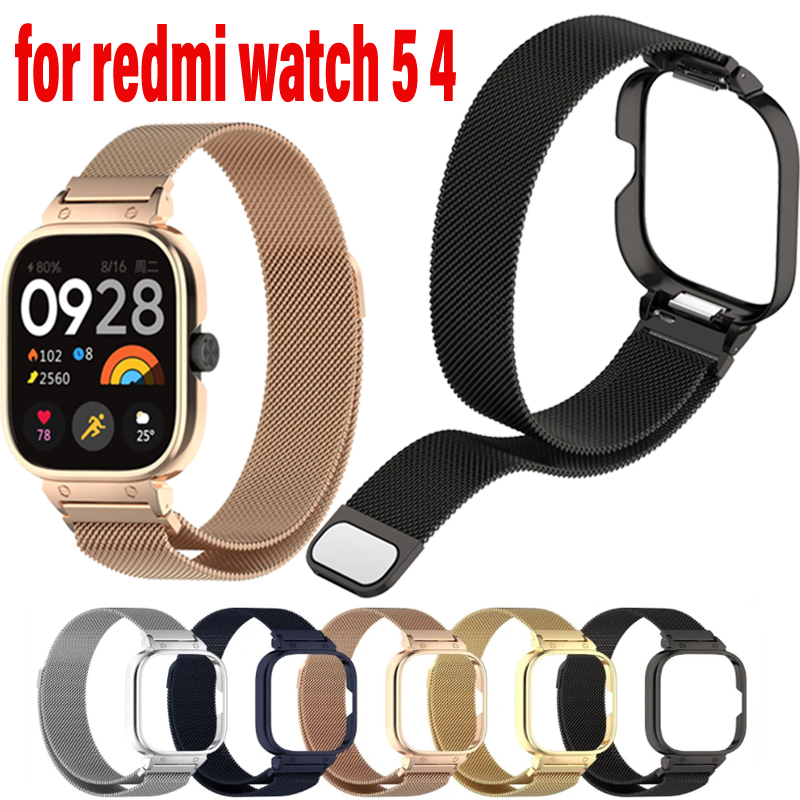 Metal Case+Milanese Loop Strap - Milanese Loop Magnetic incelemesi ve fiyatı