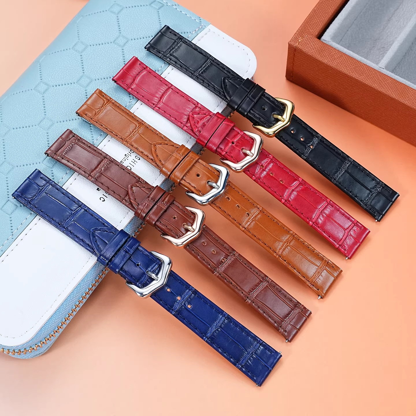15mm 17mm 18mm 20mm Genuine Le - Leather Strap Quick Release incelemesi ve fiyatı