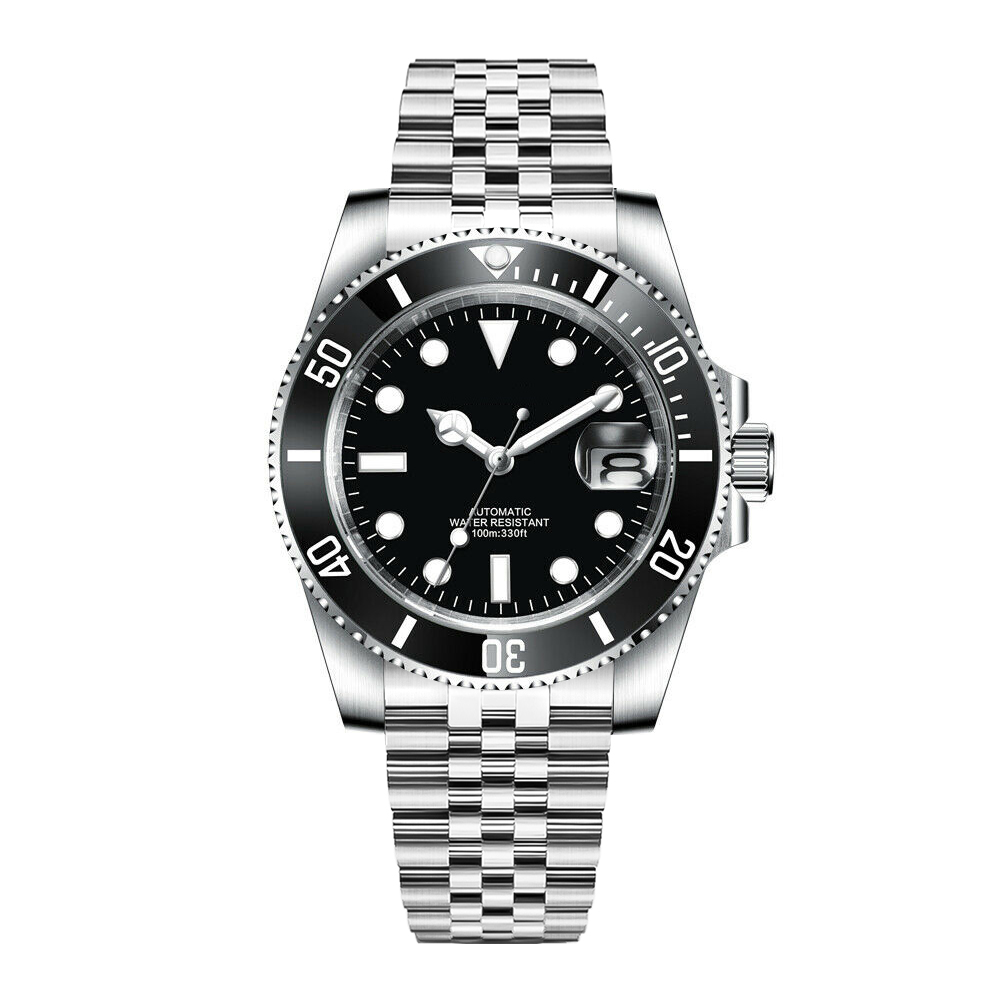 DIY Logo 40MM Dive Watch NH35  - Stainless Bracelet Diver incelemesi ve fiyatı