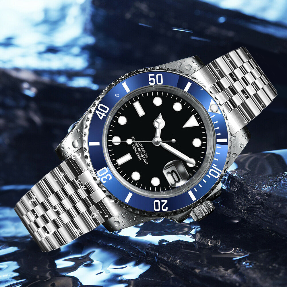 DIY Logo 40MM Dive Watch NH35  - Stainless Bracelet Diver incelemesi ve fiyatı