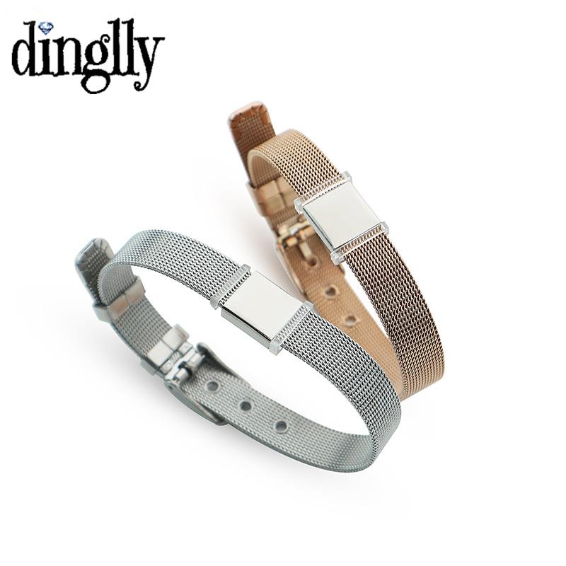 DINGLLY 10mm High Quality Stai - Mesh Strap Metal incelemesi ve fiyatı