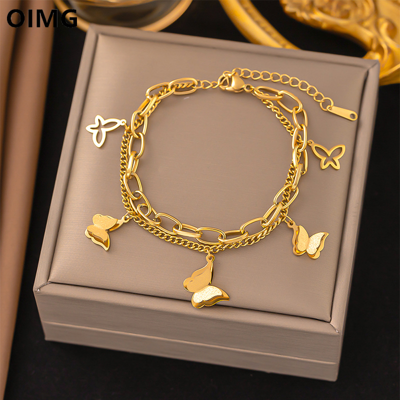 OIMG 316L Stainless Steel 3 Co - Butterfly Clasp Deployant incelemesi ve fiyatı