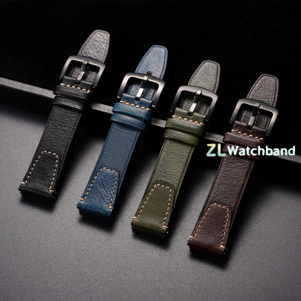 Genuine Vintage Leather Watch  - Leather Strap Quick Release incelemesi ve fiyatı