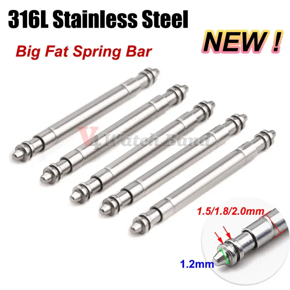 316L Stainless Steel Big Fat W - Spring Bar Tool Set incelemesi ve fiyatı