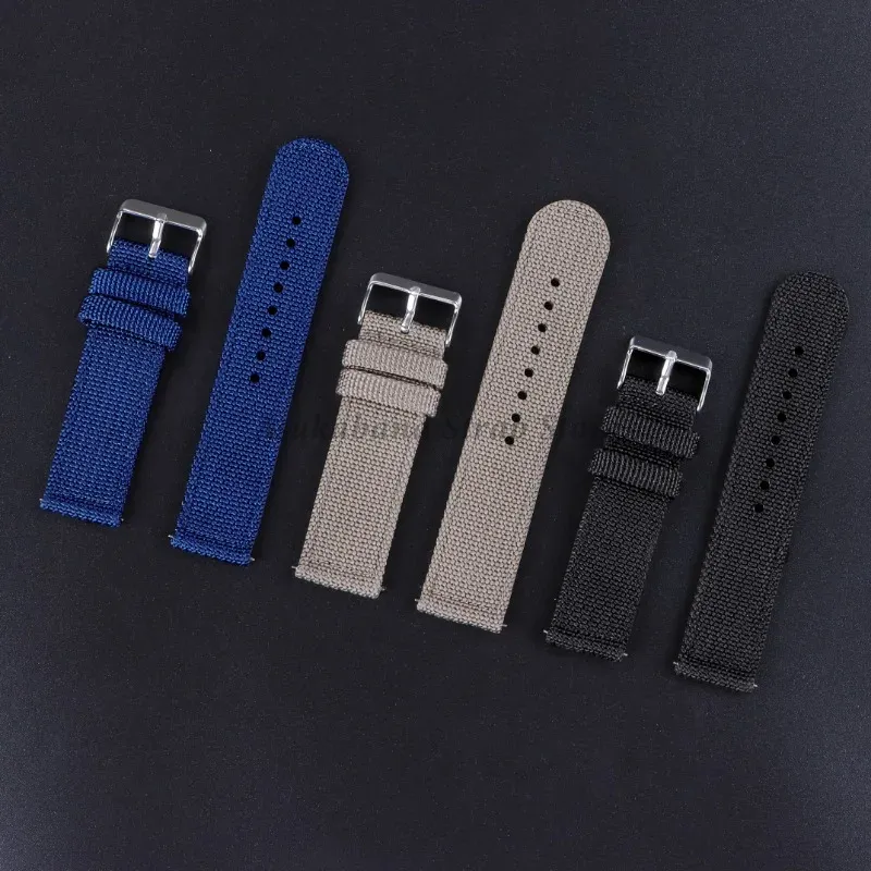 18 20 22 24mm Nylon Canvas Str - Nato Strap Nylon incelemesi ve fiyatı