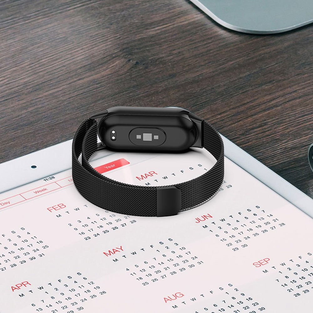 Strap For Xiaomi Mi Band 8 9 a - Milanese Loop Magnetic incelemesi ve fiyatı