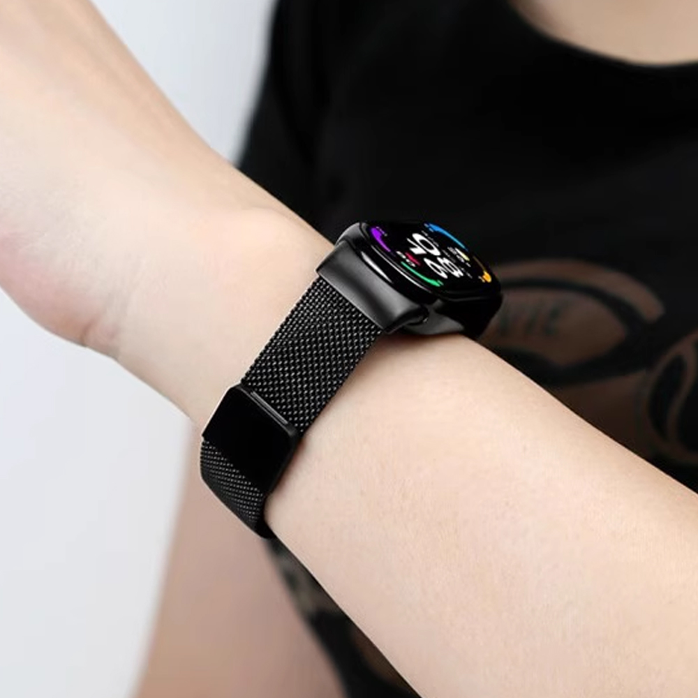 Strap For Xiaomi Mi Band 8 9 a - Milanese Loop Magnetic incelemesi ve fiyatı