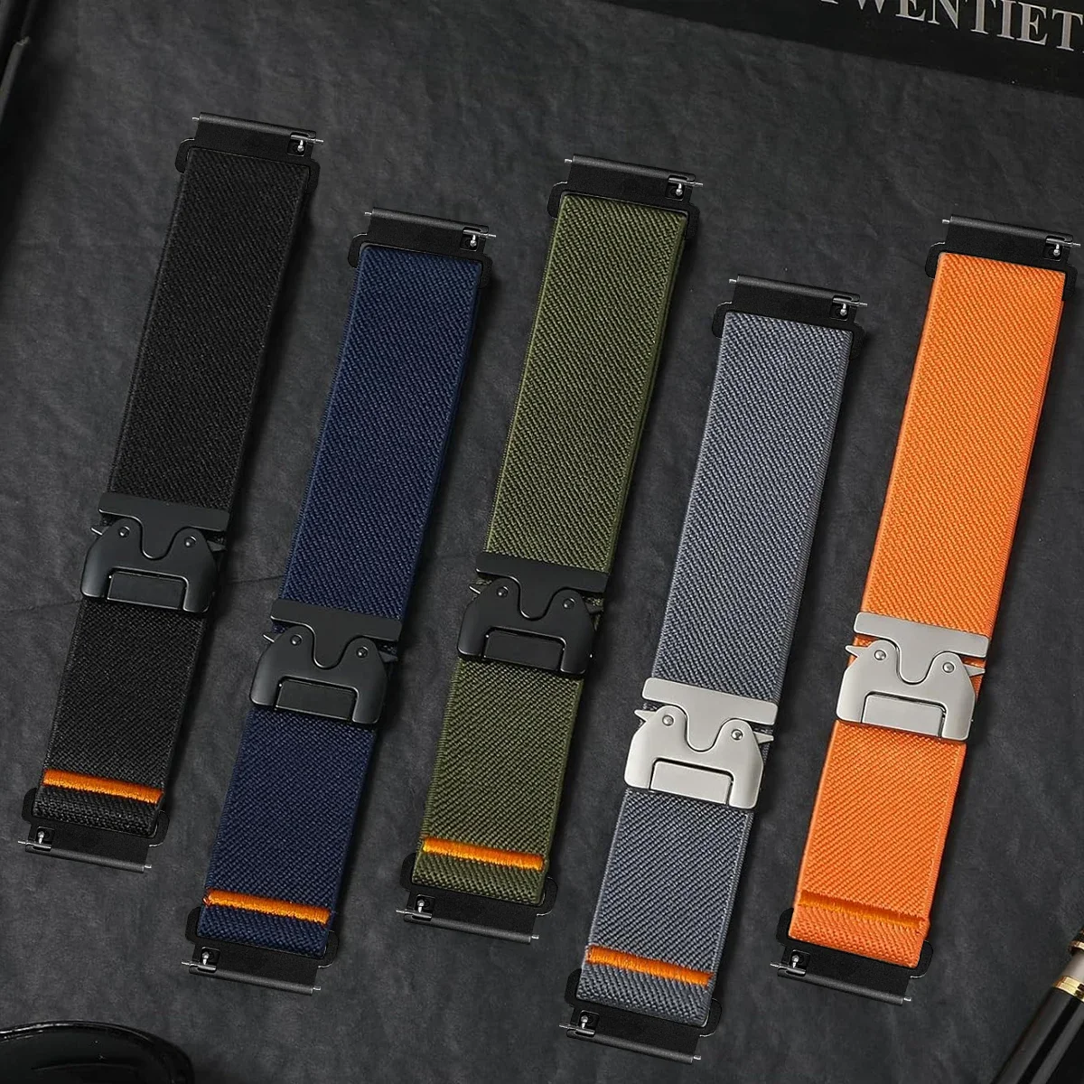 Nylon Straps+ TPU case for Red - Parachute Strap Elastic incelemesi ve fiyatı