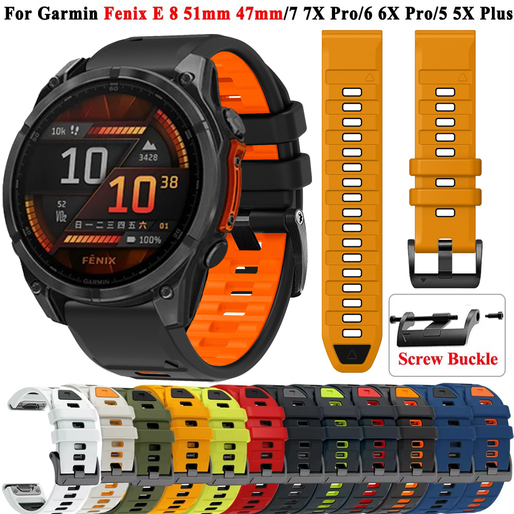 QuickFit 26mm 22mm Silicone Wa - Silicone Watch Band 22Mm incelemesi ve fiyatı