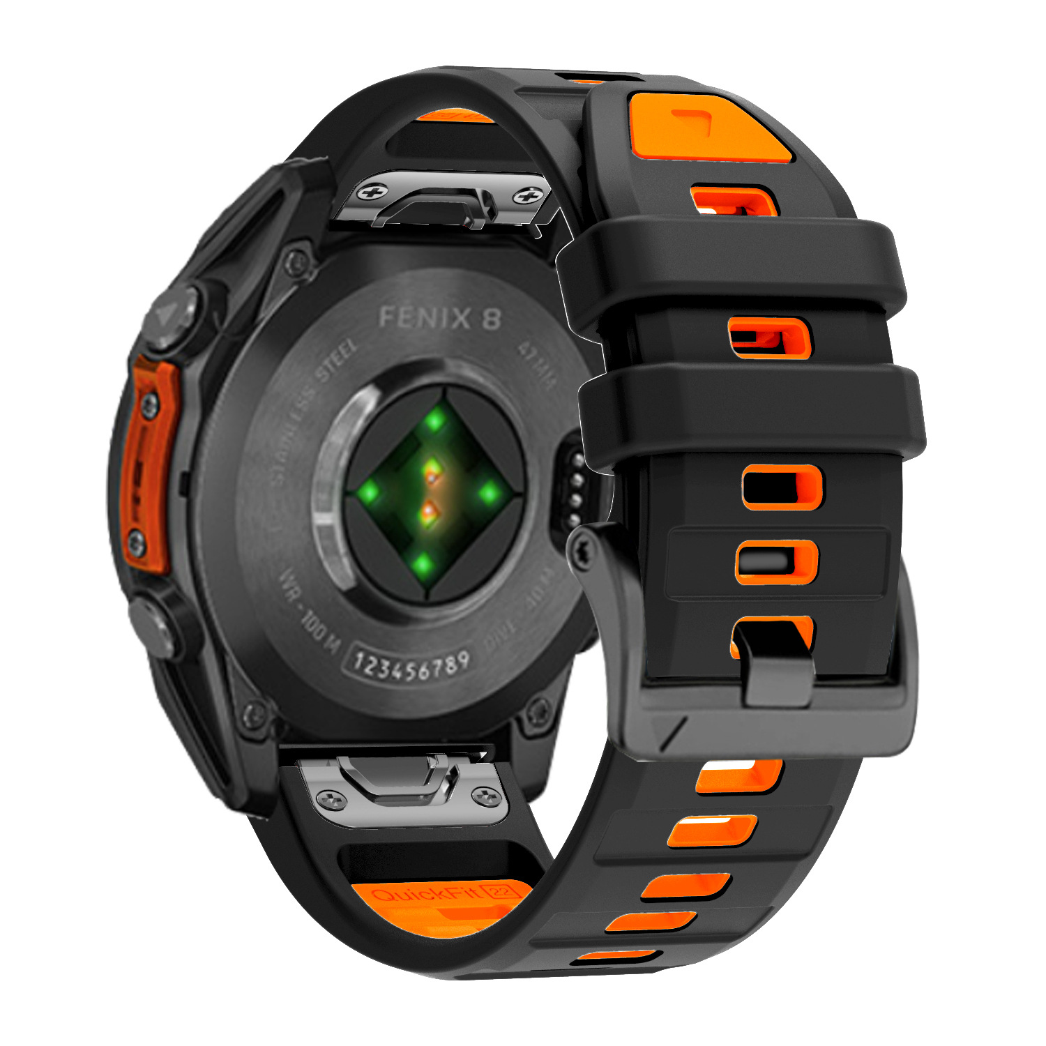 QuickFit 26mm 22mm Silicone Wa - Silicone Watch Band 22Mm incelemesi ve fiyatı