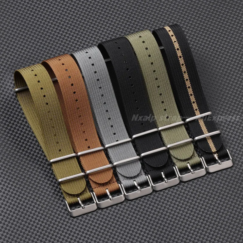 Ribbed Nylon Watch Strap 18mm  - Nato Strap Nylon incelemesi ve fiyatı
