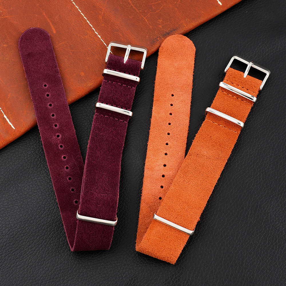 18mm 20mm 22mm Vintage Soft Su - Suede Strap Watch incelemesi ve fiyatı