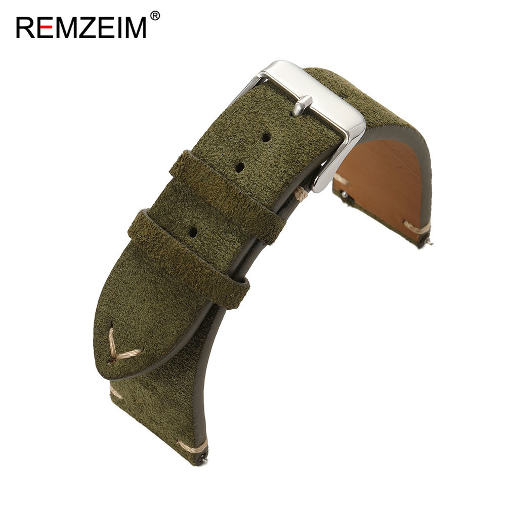 Unisex Suede Leather Watch Bel - Suede Strap Watch incelemesi ve fiyatı