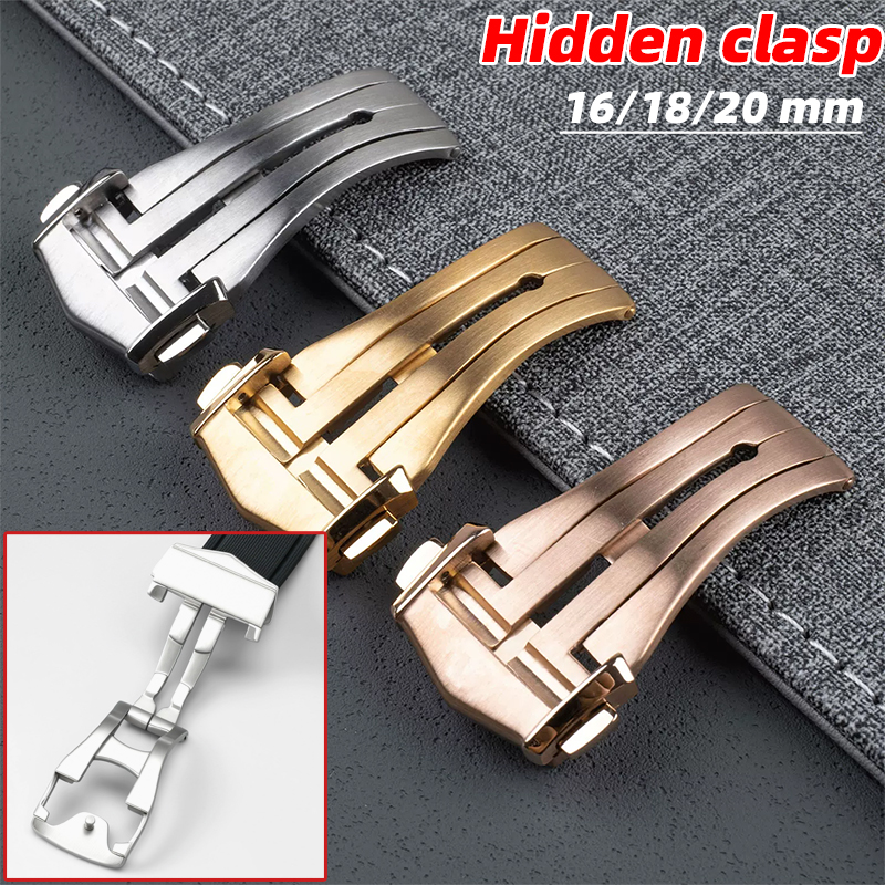 For Omega Deployment Clasp Lea - Butterfly Clasp Deployant incelemesi ve fiyatı