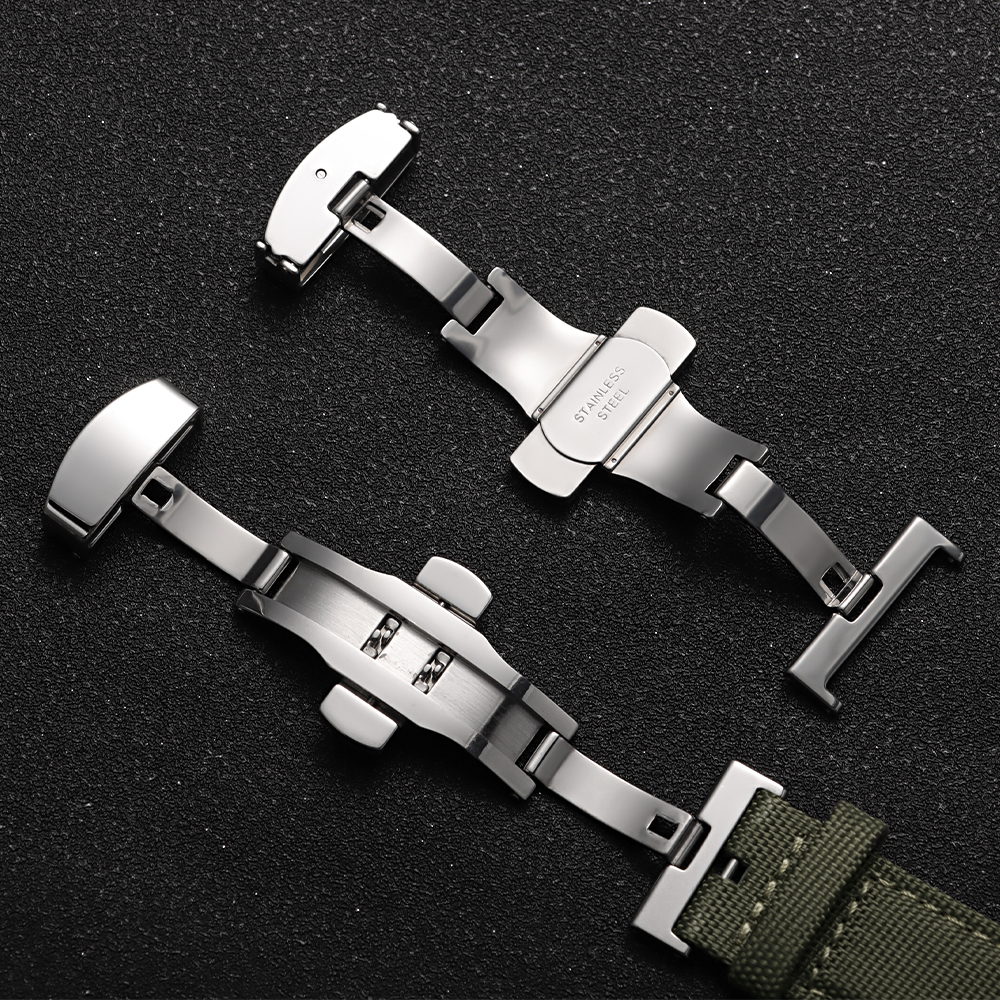 10/12/14/16/18/20/22mm Polishe - Butterfly Clasp Deployant incelemesi ve fiyatı