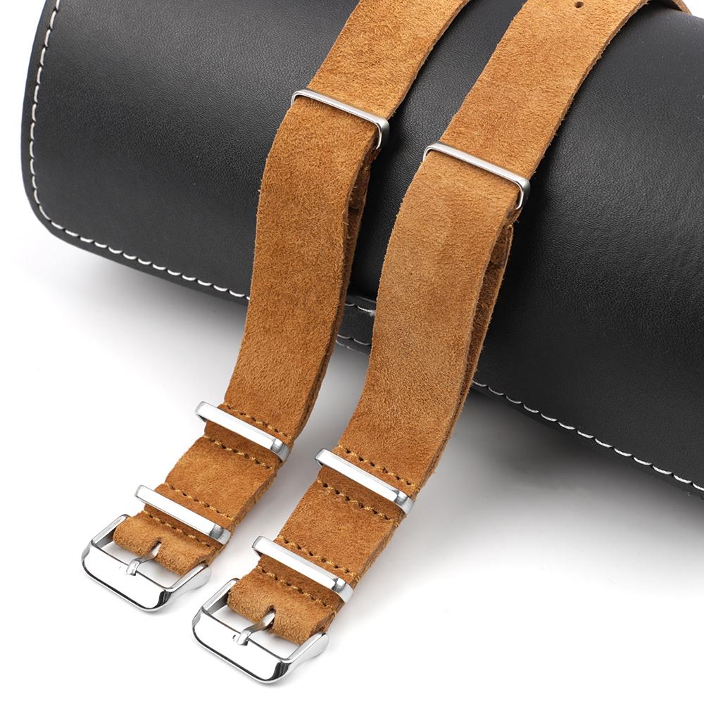 Soft Retro Suede Genuine Leath - Nato Strap Nylon incelemesi ve fiyatı