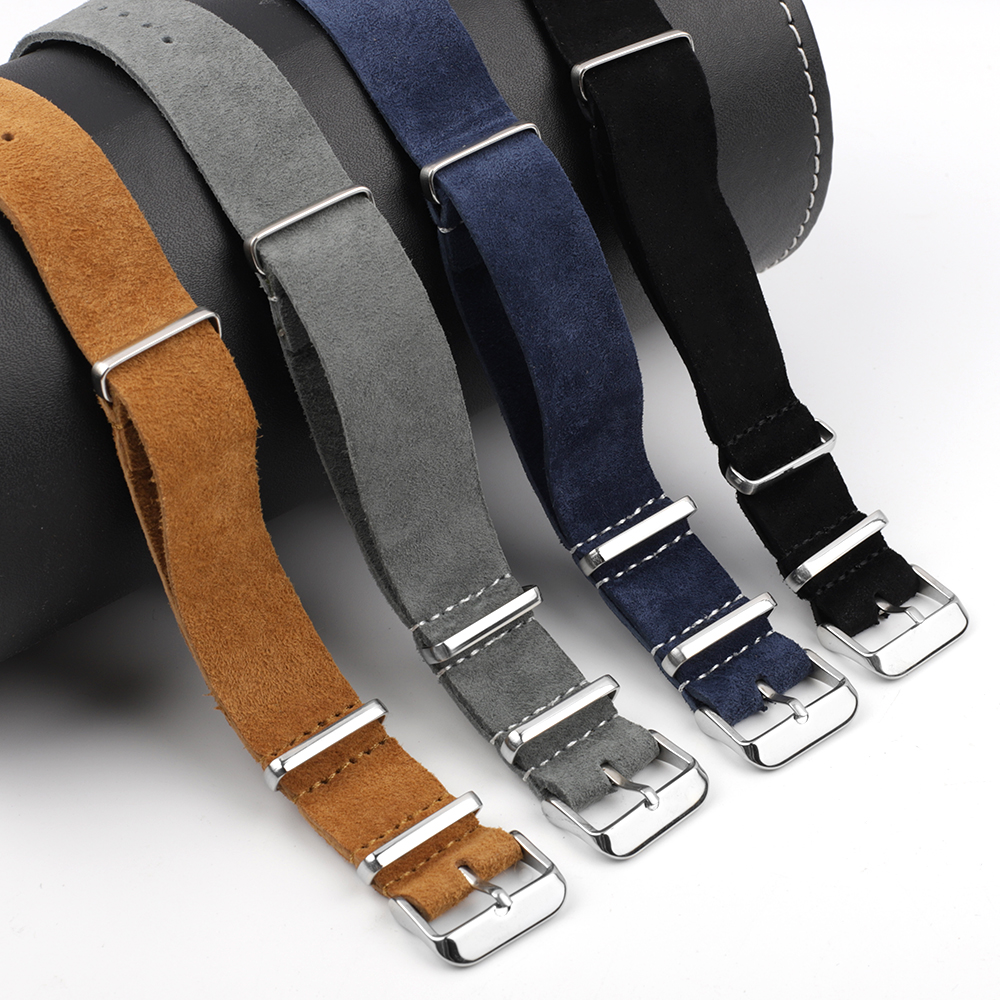 Soft Retro Suede Genuine Leath - Nato Strap Nylon incelemesi ve fiyatı